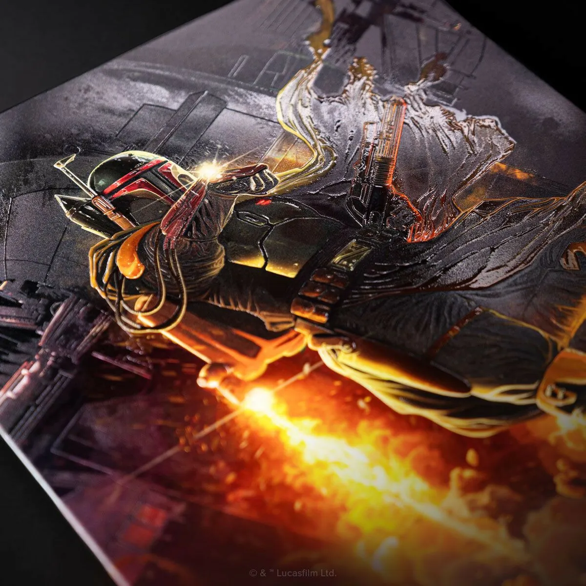 Displate Limited Edition the Book Of Boba Fett Xxx/1500 17 11 ...