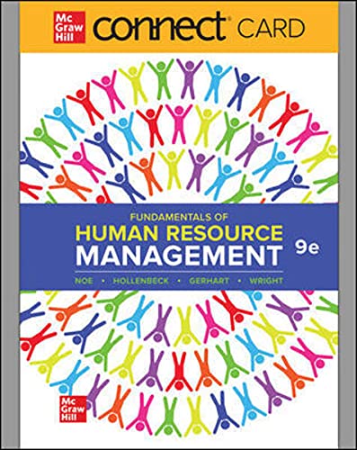 Connect Access Card for Fundamentals of Human Resource Management ...