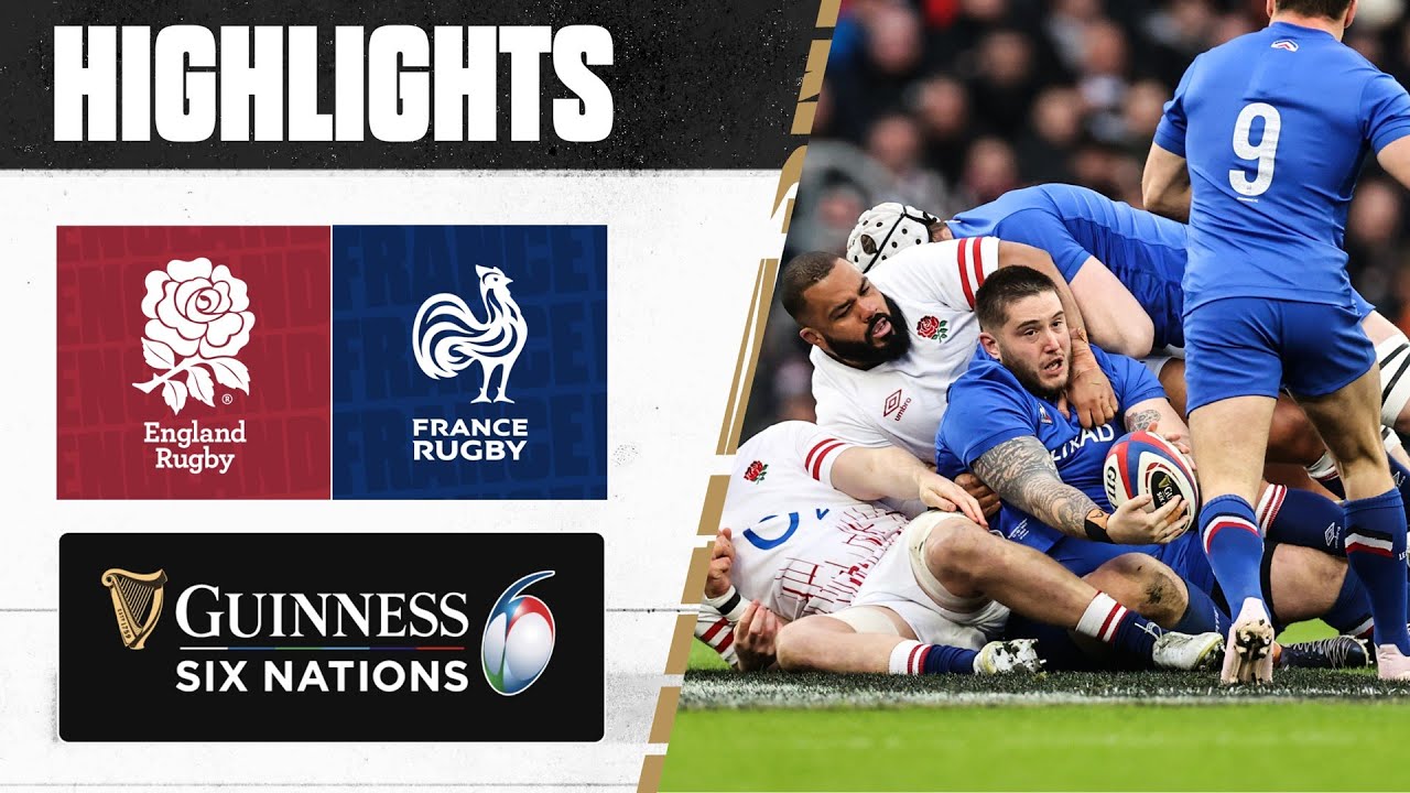 HIGHLIGHTS | 🏴󠁧󠁢󠁥󠁮󠁧󠁿 England v France 🇫🇷 | 2023 Guinness ...