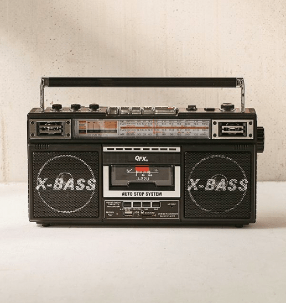 X-Bass Boombox | Speakers | Fluxebrand Vintage