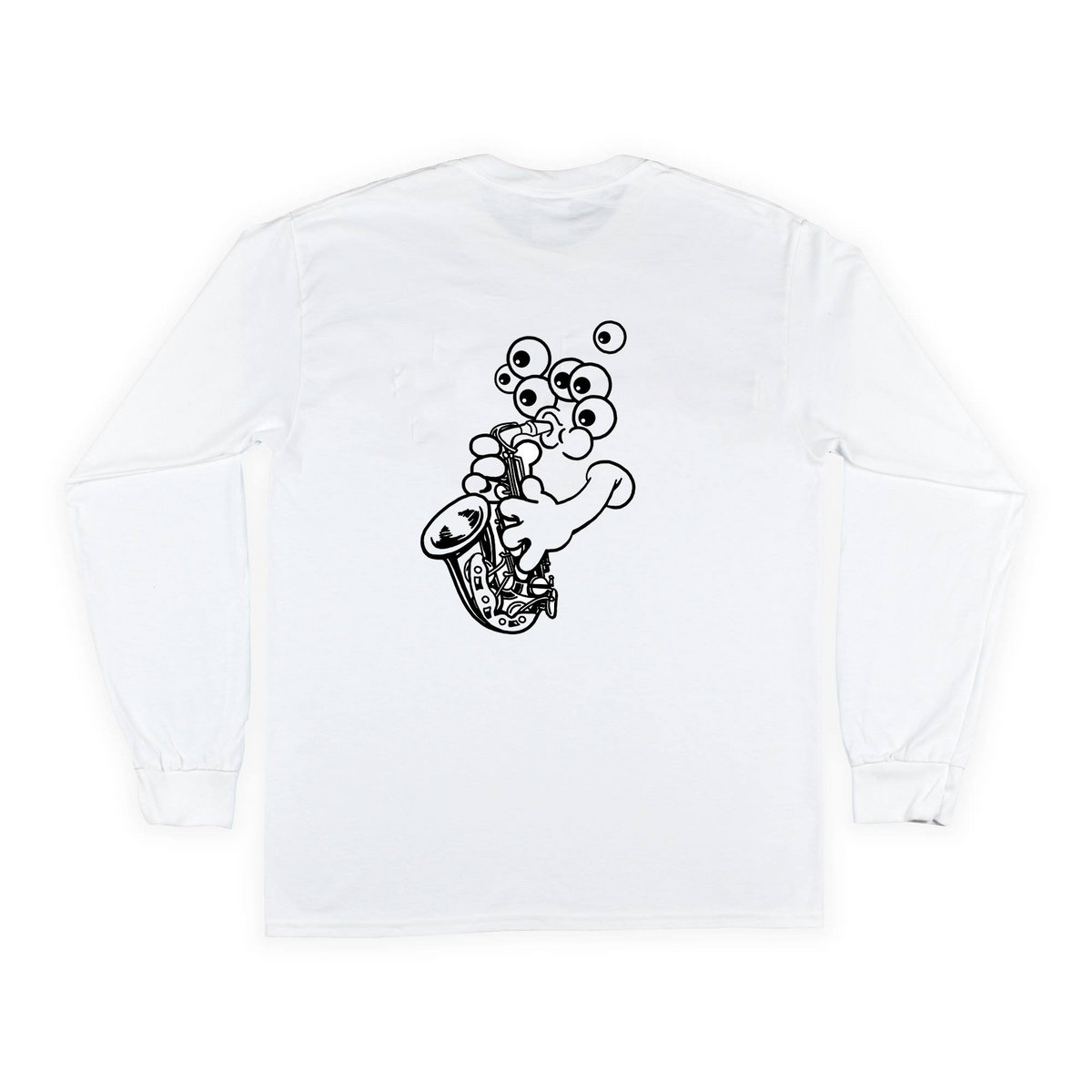 BP Sax Tee (long sleeve) | Banoffee Pies Records