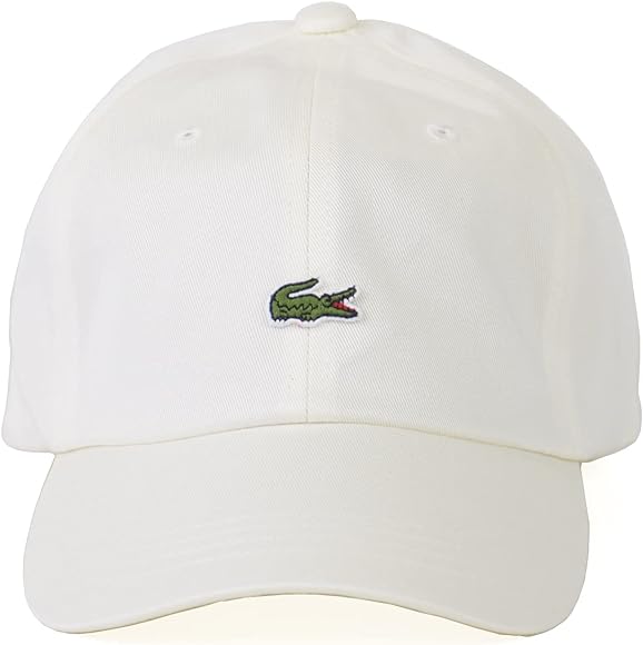 Amazon.co.jp: Lacoste One Point Twill Cap, Hat, Baseball Cap ...