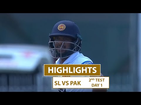 2nd Test - Day 1 | Highlights | Pakistan Tour Of Sri Lanka | 24th July ...