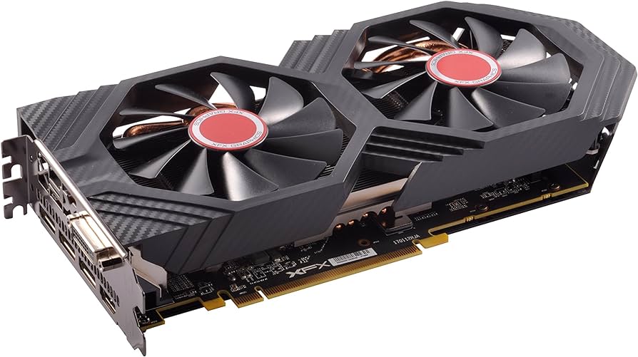 Amazon.com: XFX Radeon RX 580 GTS XXX Edition 1386MHz OC+, 8GB ...