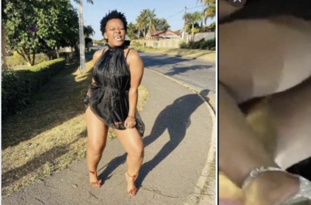 Zodwa Wabantu flashes her vagina and bare butt on stage as fans ...