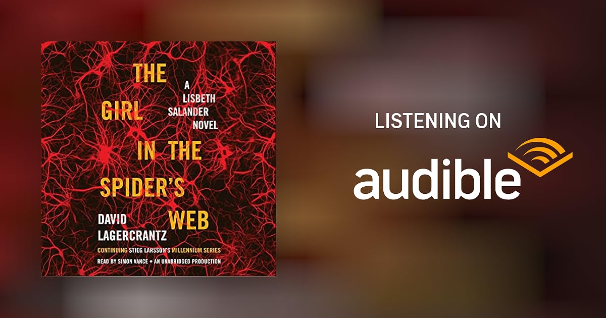 The Girl in the Spider's Web by David Lagercrantz - Audiobook ...