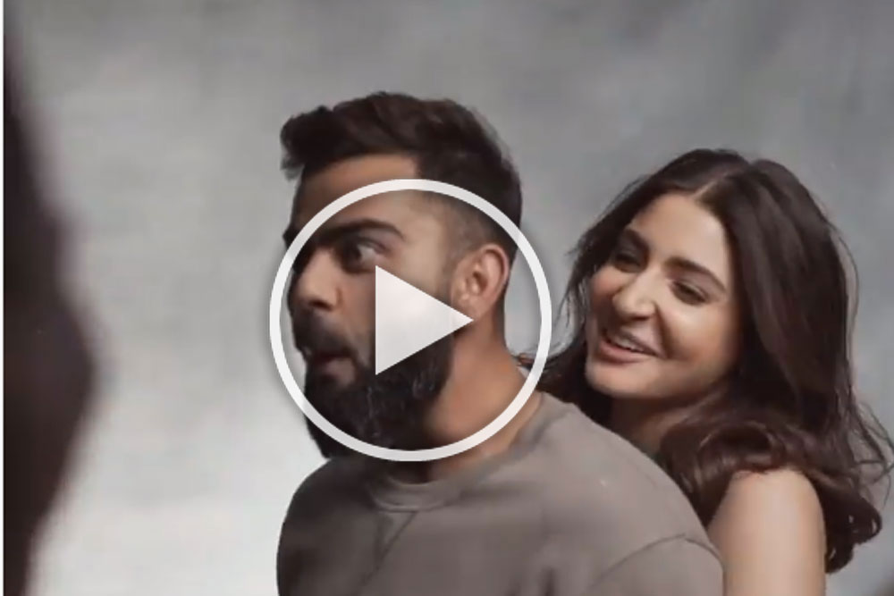 Video Of Anushka Sharma Lifting Virat Kohli Goes Viral - WATCH