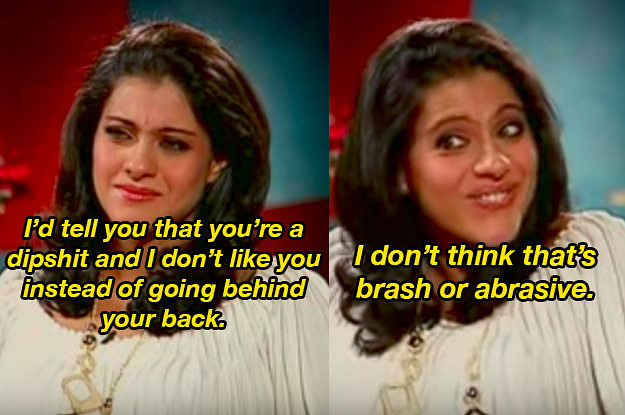 16 Times Kajol Ran Out Of Fucks To Give