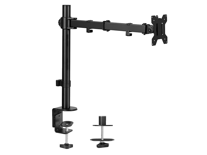 Amazon.com: VIVO Single Monitor Arm Desk Mount, Holds Screens up ...