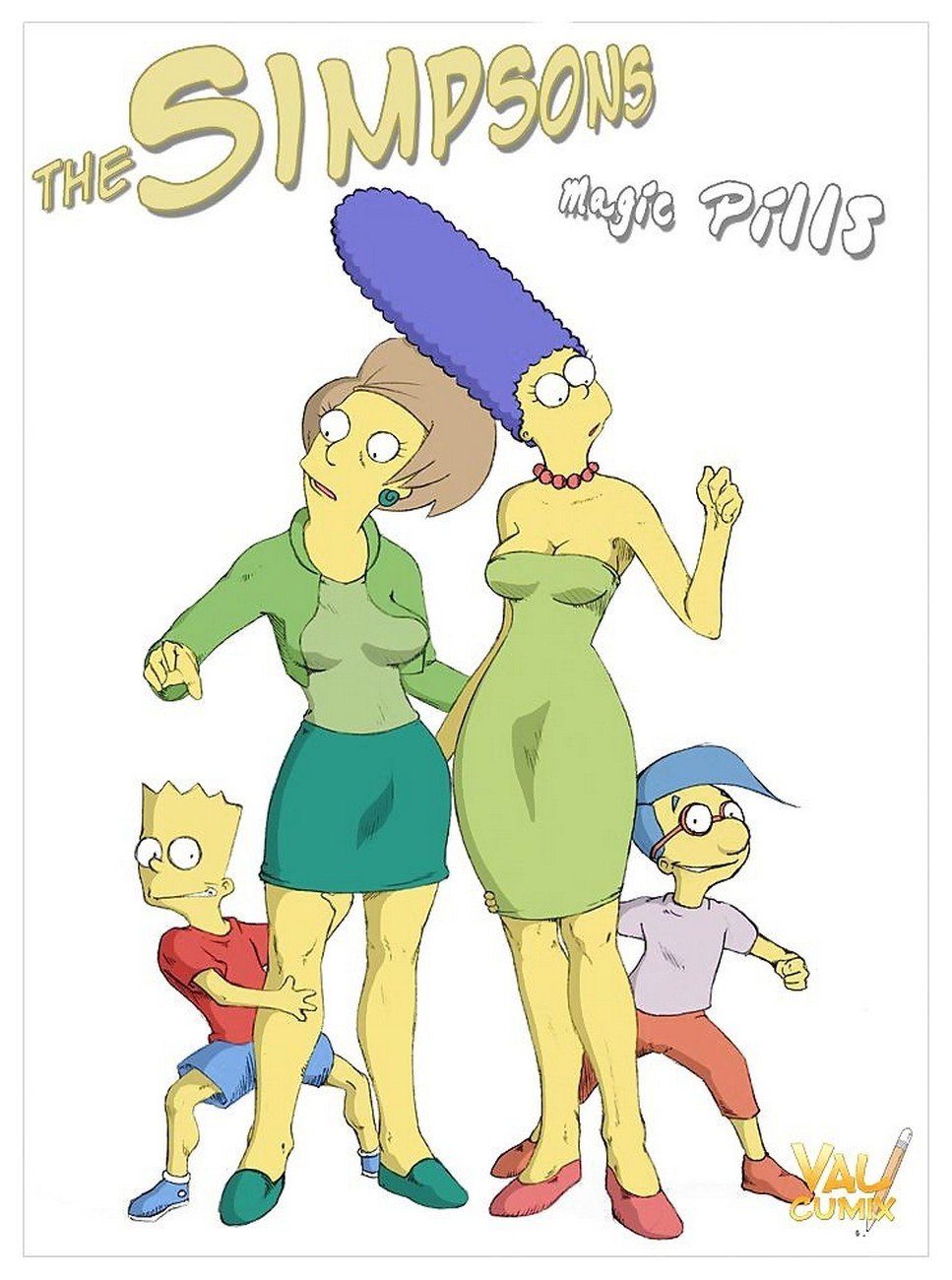 Valcryst - Magic Pills (The Simpsons) porn comic