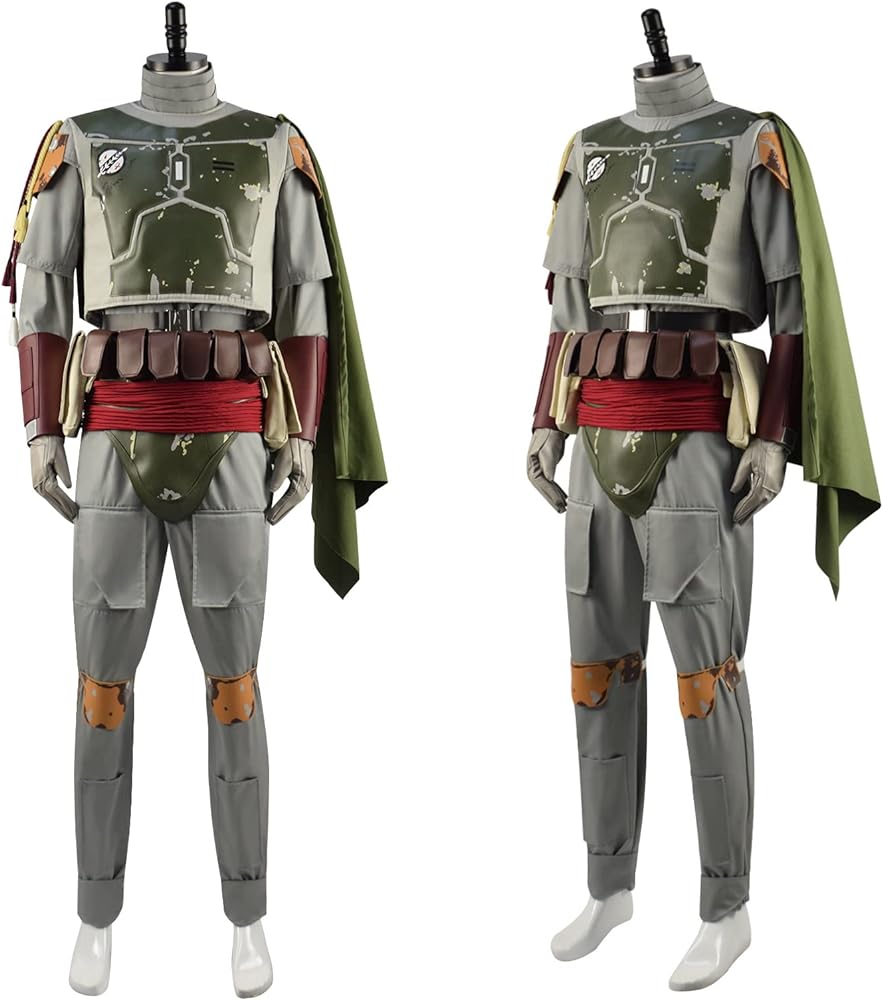 Amazon.com: Boba Fett Adult Mens of Bounty Hunter Armor Cosplay ...