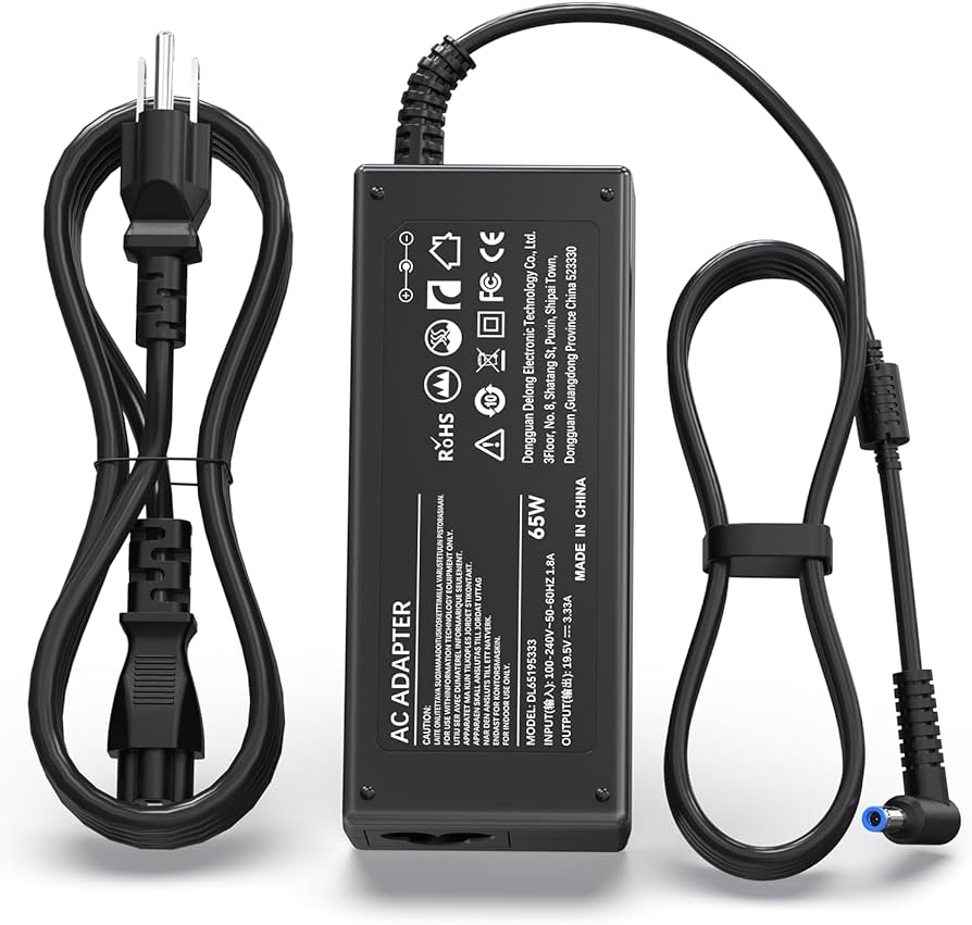 Amazon.com: 65W Laptop Charger Adapter for HP EliteBook 820 840 ...