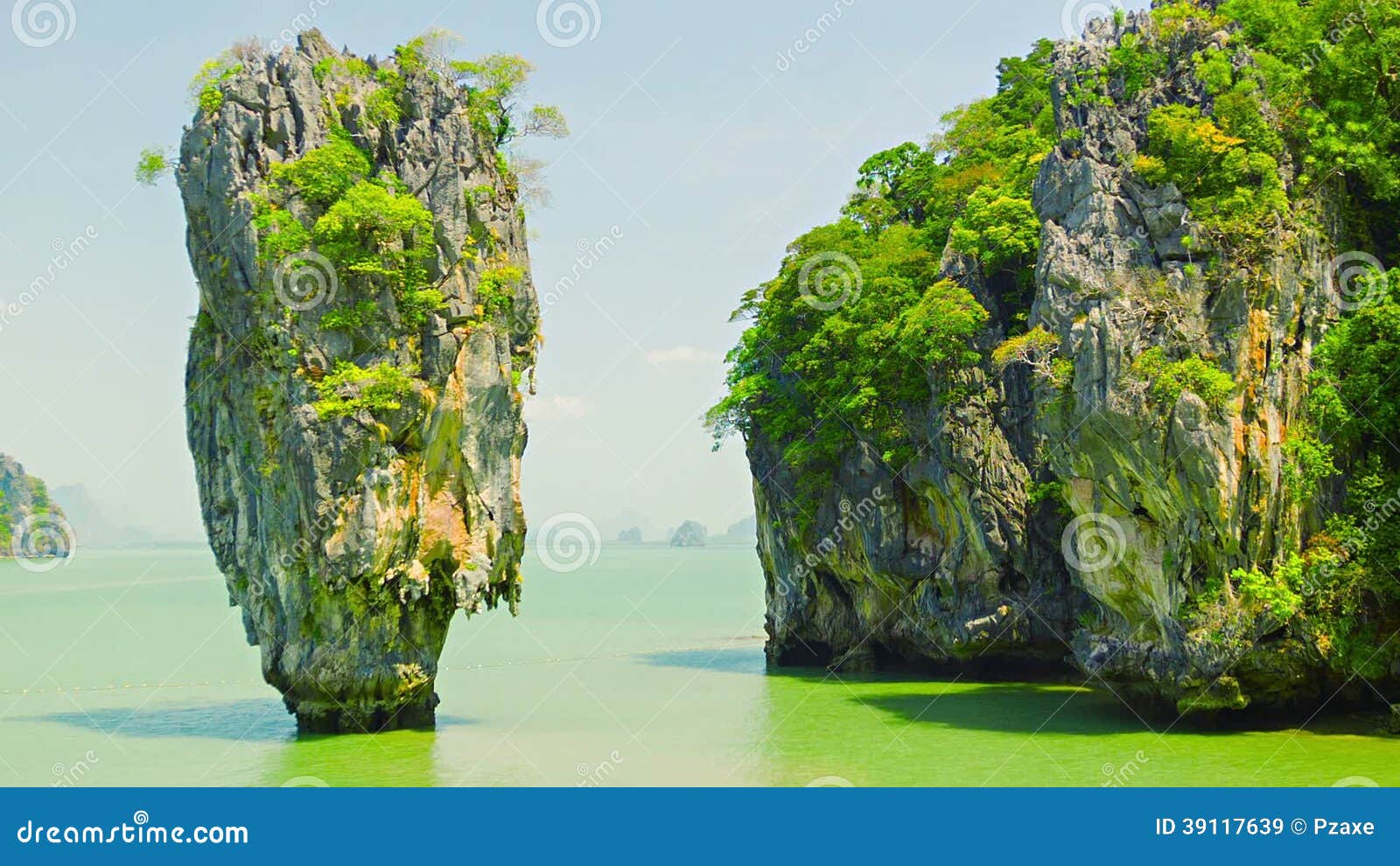 James Bond Island (Ko Tapu), Phang Nga, Thailand Stock Video ...