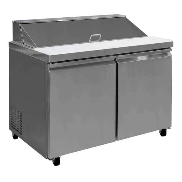 Cooler Depot 60.25 in. W 15 cu. ft. Commercial Food Prep Sandwich ...