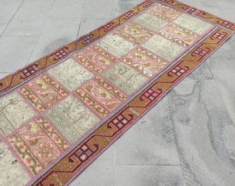 Patchwork Rug 3x7 Turkish Patchwork for Sale Patchwork - Etsy