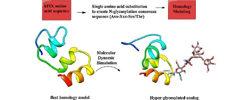 In silico designing of hyper-glycosylated analogs for the human ...