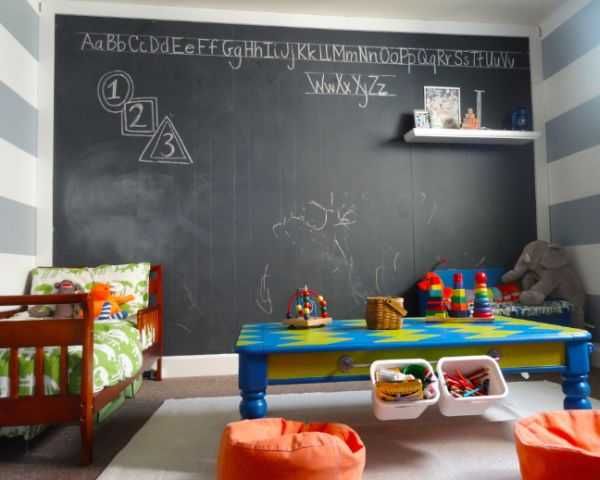 Creative Interior Decorating Ideas, 26 Black Chalkboard Paint ...