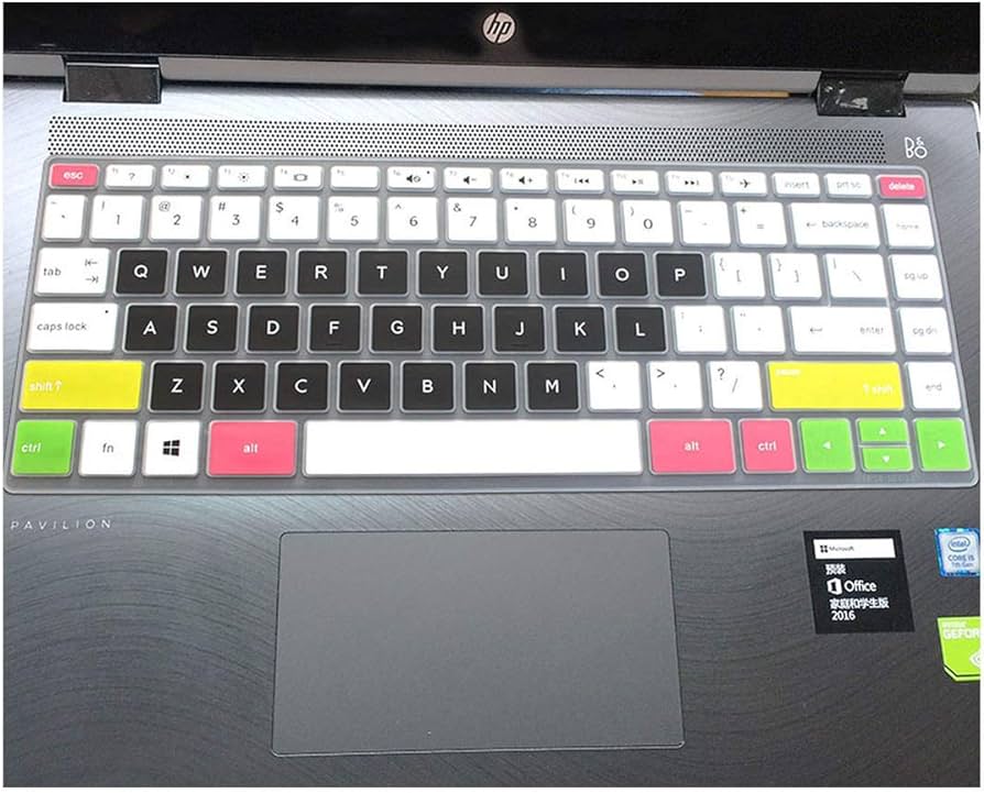 Amazon.com: 14 Inch Laptop Keyboard Cover Protector for HP ...