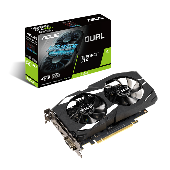 DUAL-GTX1650-4G｜Graphics Cards｜ASUS Global