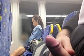Chinese girl looking at my cock at the bus, watch free porn video ...