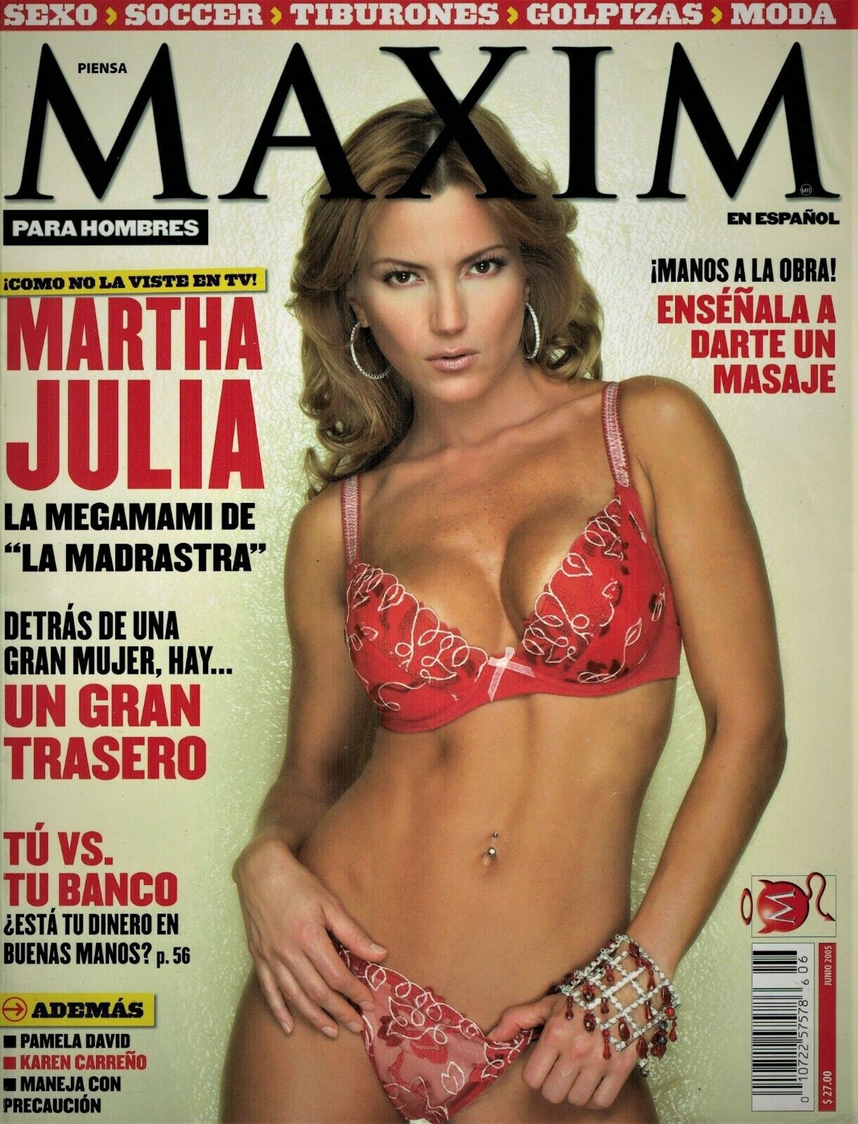 Martha Julia - Maxim en español #39 - 2005 | eBay