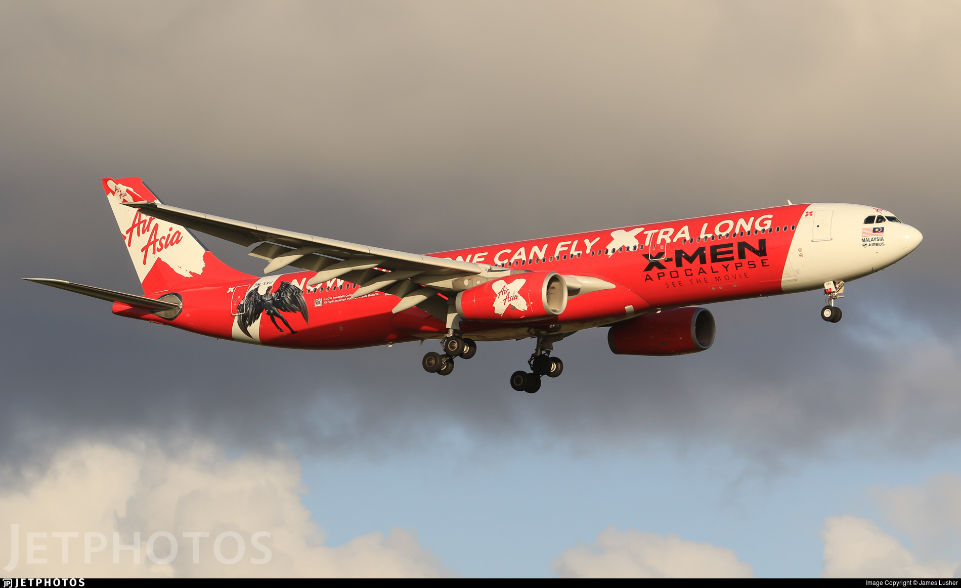 9M-XXU | Airbus A330-343 | AirAsia X | James Lusher | JetPhotos