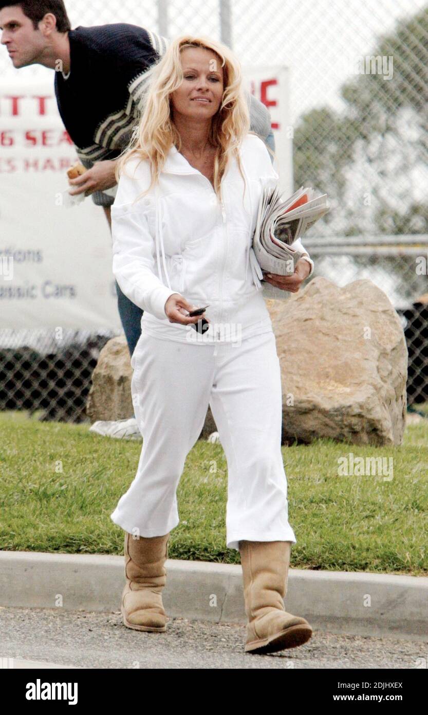 Exclusive!! Pamela Anderson spends the day with her two sons who ...