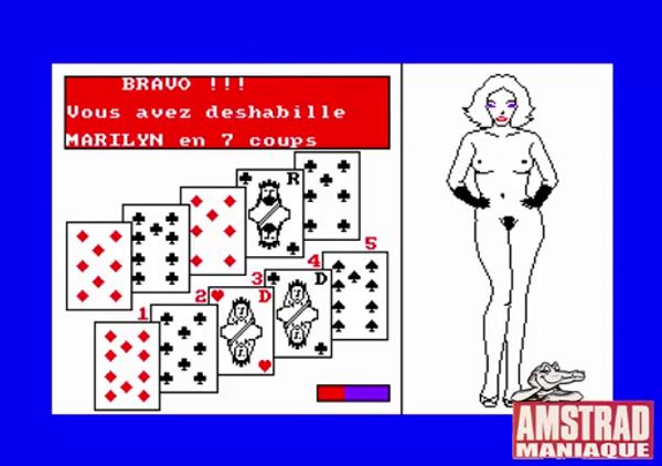 Strip Poker Amstrad Cpc Img008 | videogame nudity & sexy ...