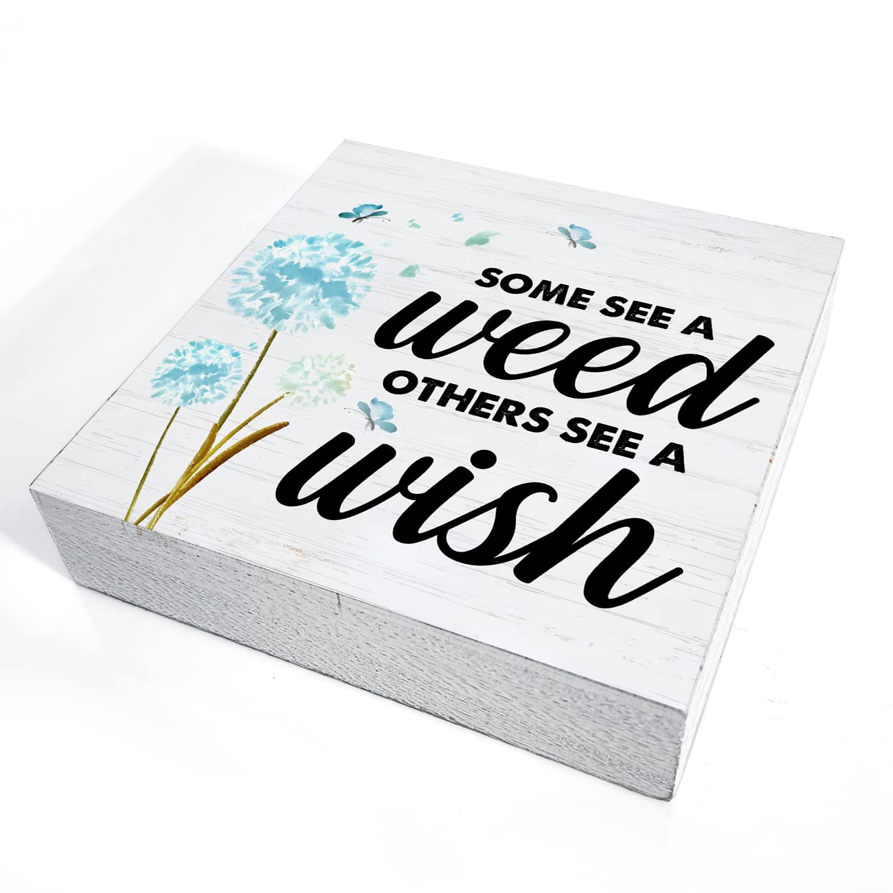 Amazon.com: Some See a Weed Others See a Wish Wood Box Sign Decor ...