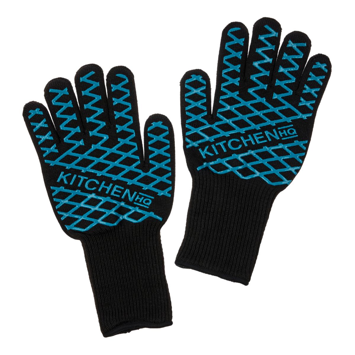 Kitchen HQ 2-pack Heat-Resistant Oven & Grill Gloves - 20824205 | HSN