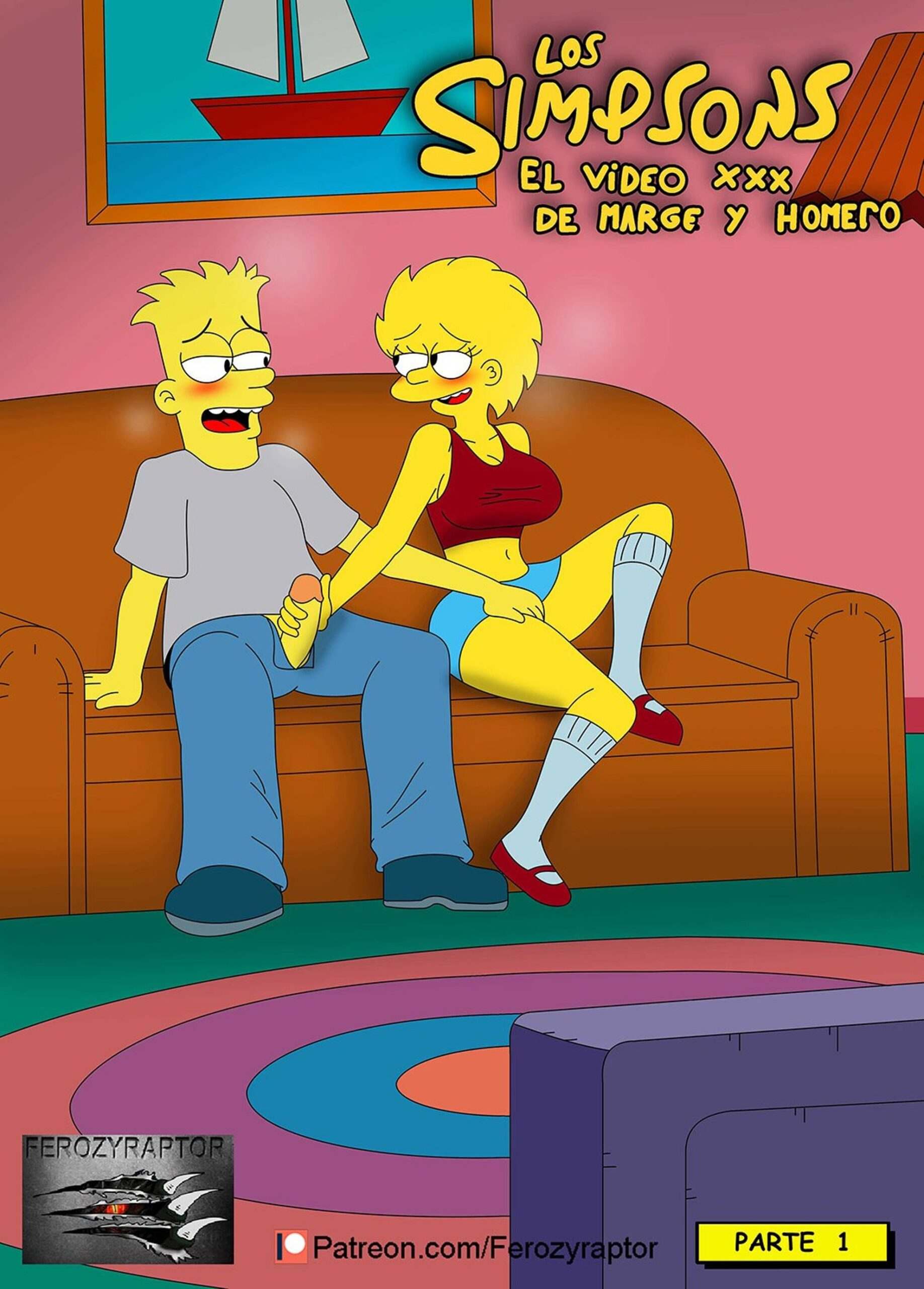 The XXX Video of MARGE and HOMER – Ferozyraptor - Comics Army