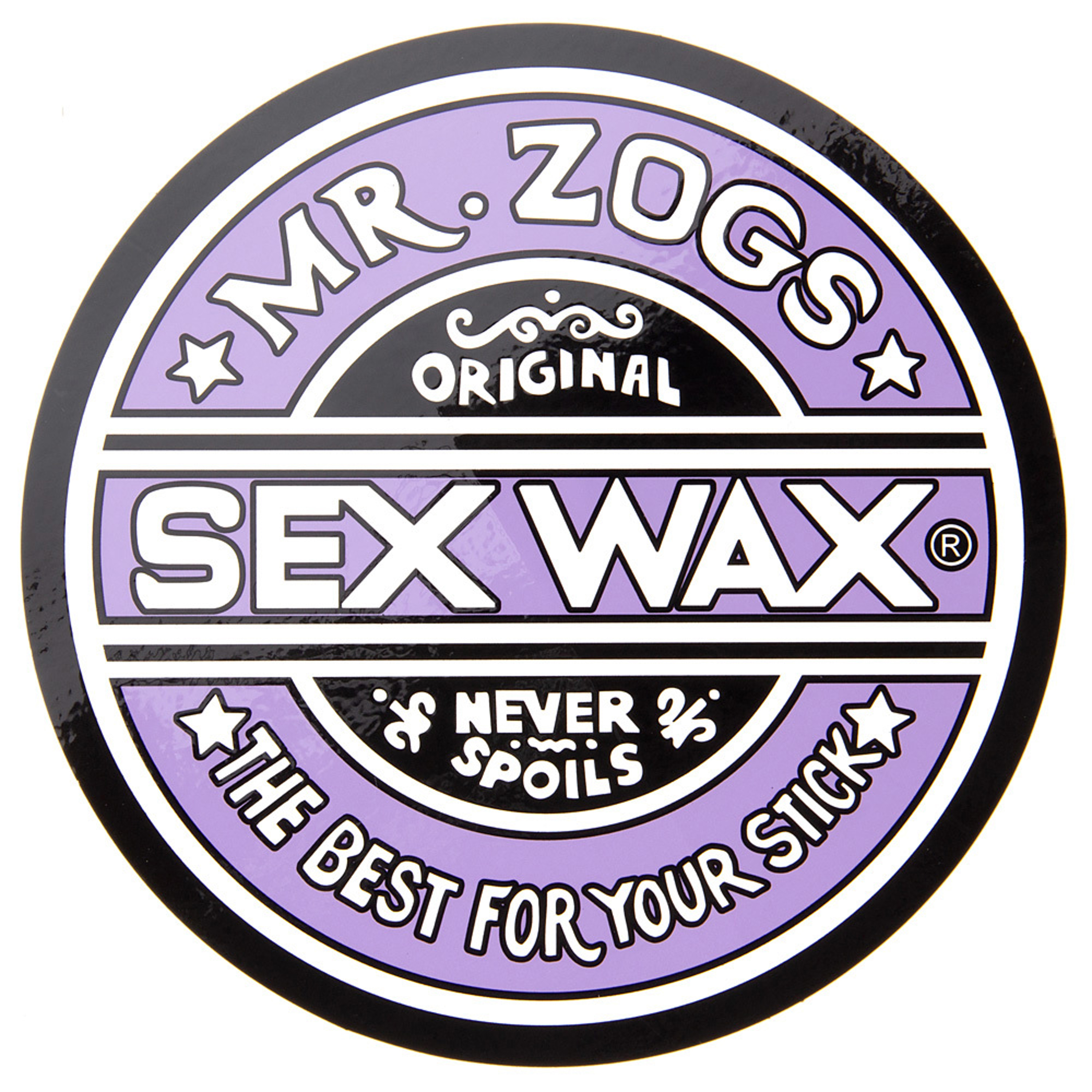 Zogs Sex Wax Large Circle Decal | Ron Jon Surf Shop