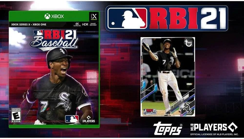 Amazon.com: MLB RBI 21 Baseball w/ Collectible Baseball Card (Xbox ...