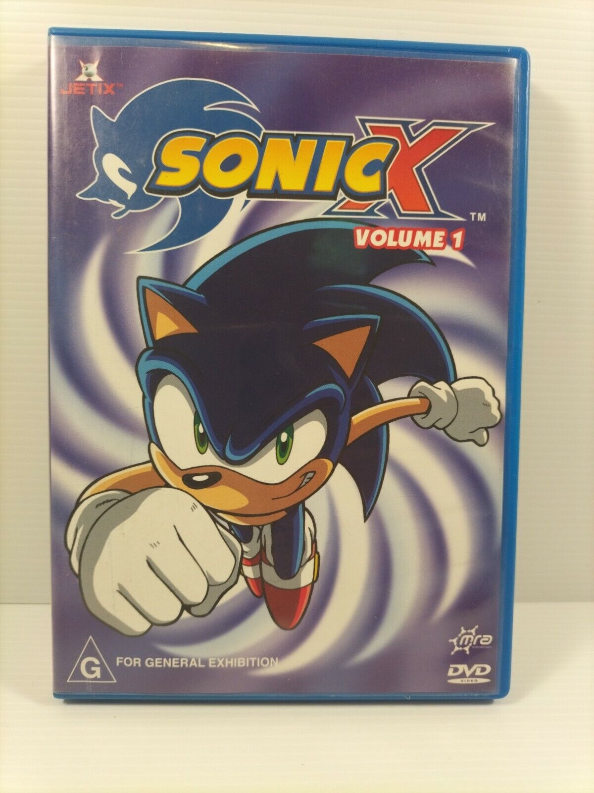 SONIC X Vol 1 DVD Video 2003 ANIME Action Adventure Sonic the ...