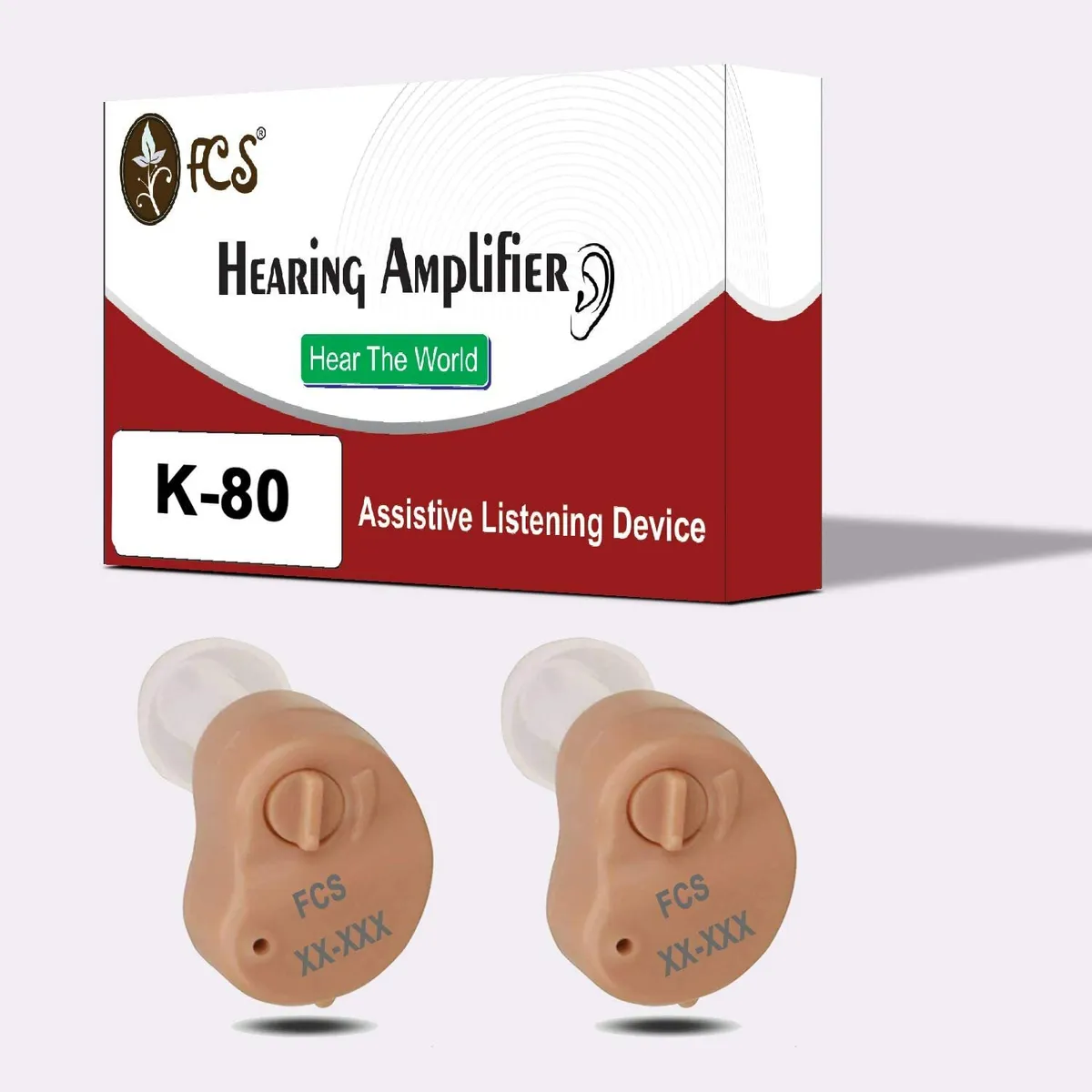 FCS K-80 ITC Personal Sound Hearing Amplifier Listening Device for ...