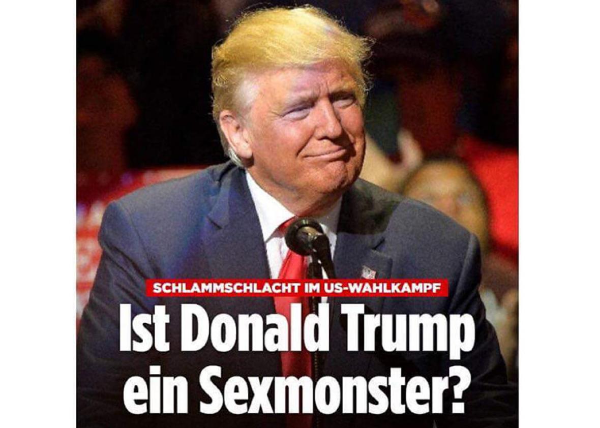 Sexmonster, and other German words for Trump.