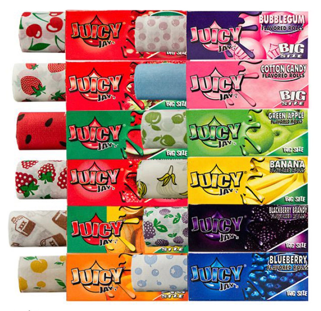 Juicy Jay Rolling Paper Flavoured Rolling Paper - Etsy Sweden