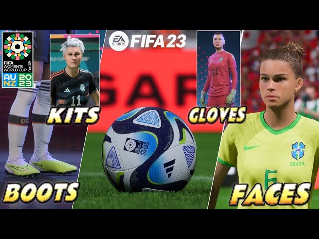 FIFA 23 | WOMEN'S WORLD CUP 2023 | NEW FACES - KITS - BOOTS ...