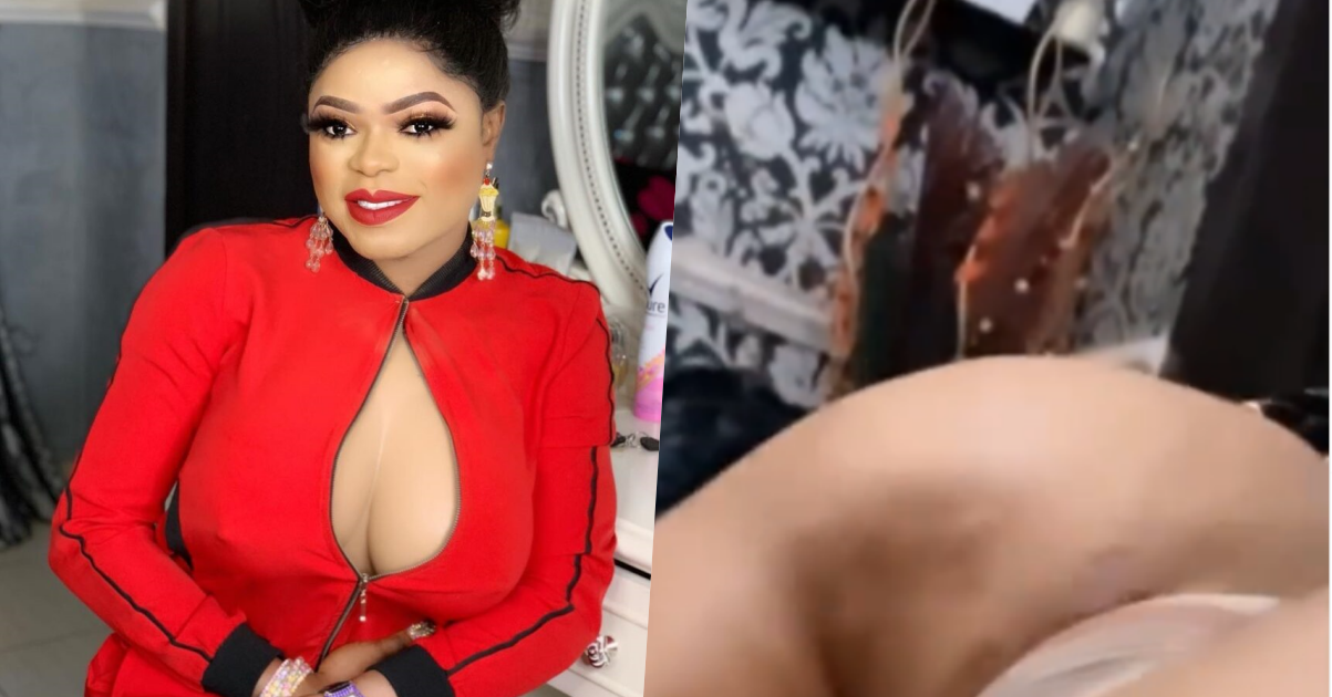 Bobrisky shares bares his booty while twerking (video)