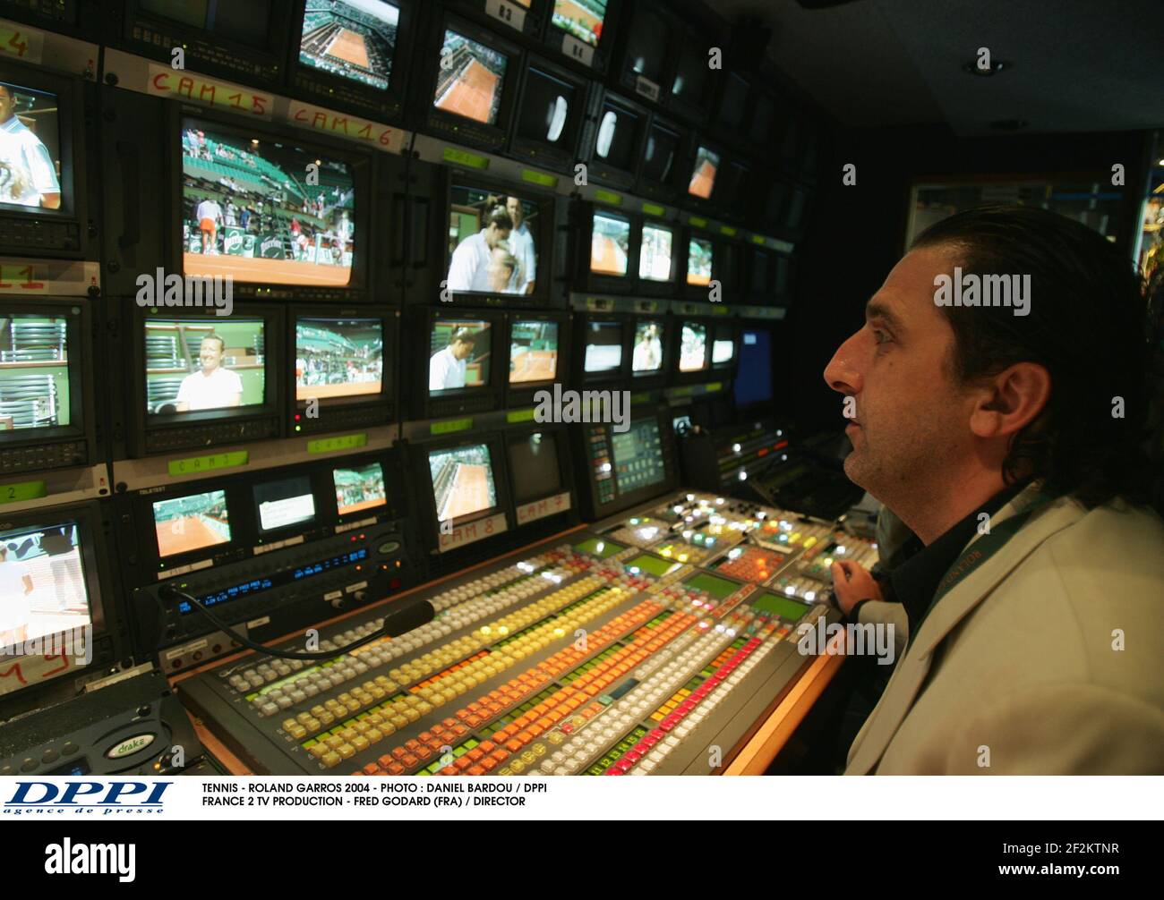 TENNIS - ROLAND GARROS 2004 - PHOTO : DANIEL BARDOU / DPPI FRANCE ...