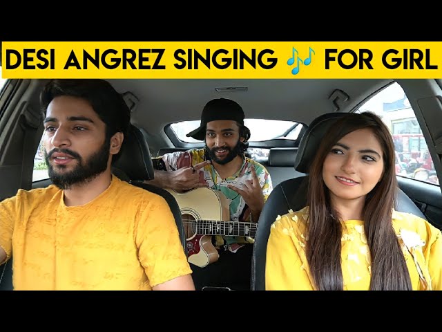 Desi Angrez Impressing A Girl And Singing KK Songs | Reaction ...