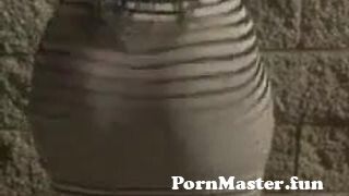 Horny Black Big Booty wobble Clapping in a tight sundress. from ...