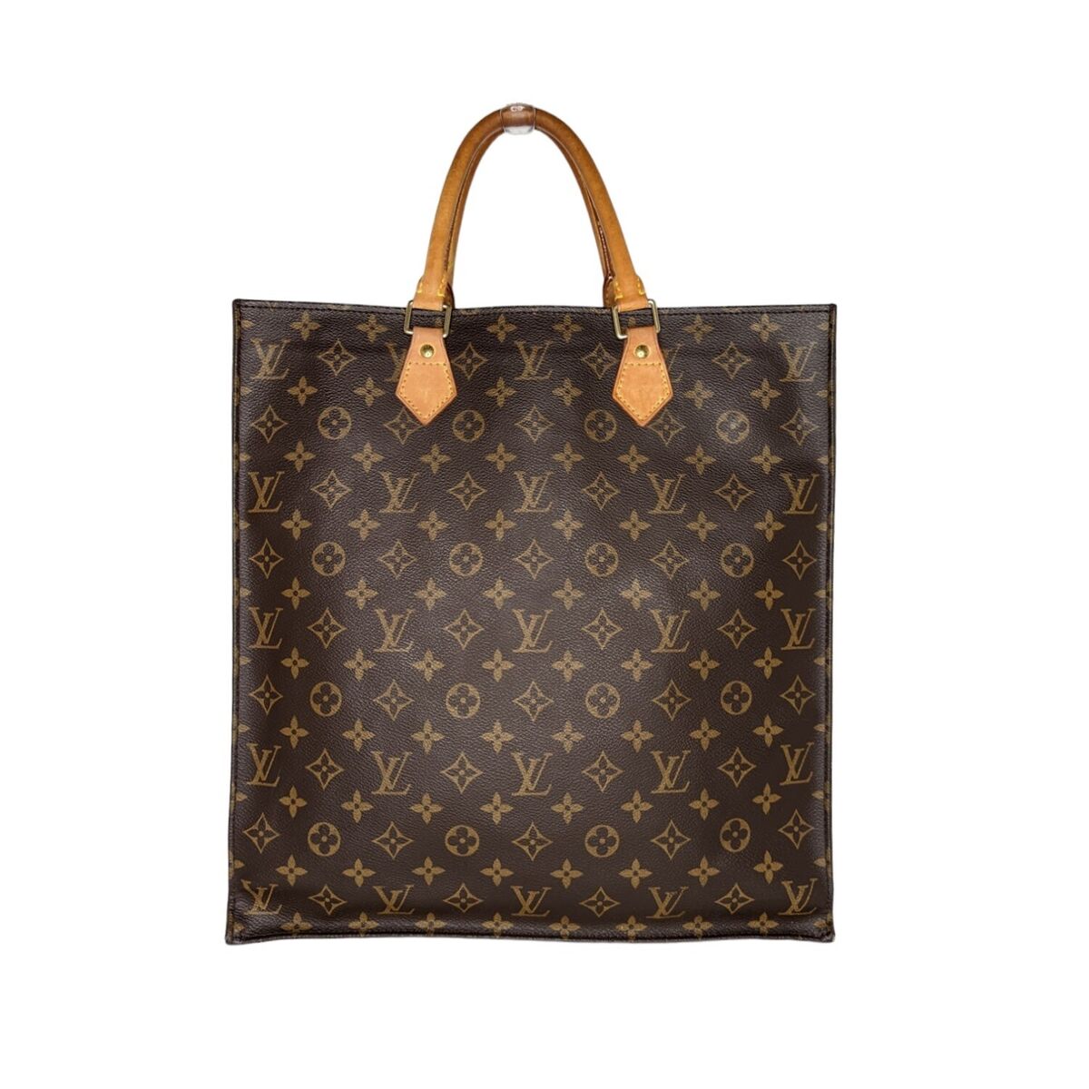 Louis Vuitton Vintage Monogram Canvas Sac Plat Tote | eBay