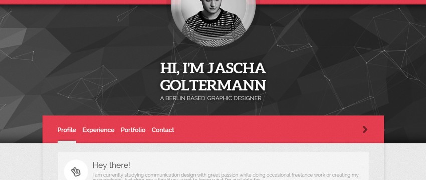 Jascha Goltermann - PageCrush - Inspirational Design Hub