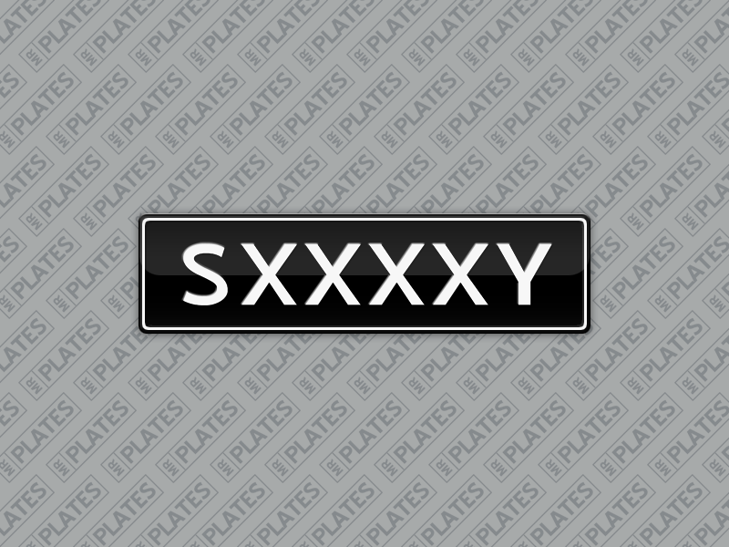 SXXXXY Number Plates For Sale, VIC - MrPlates