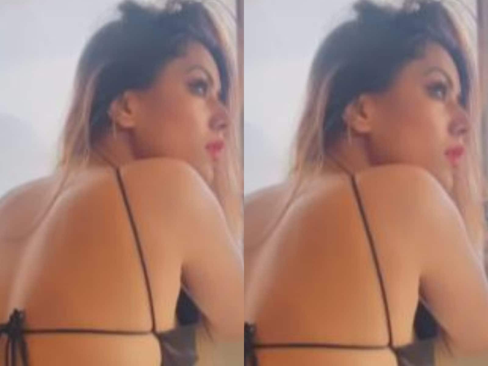 Nia Sharma Replies to Trolls with Another Sexy Backless Video - News18