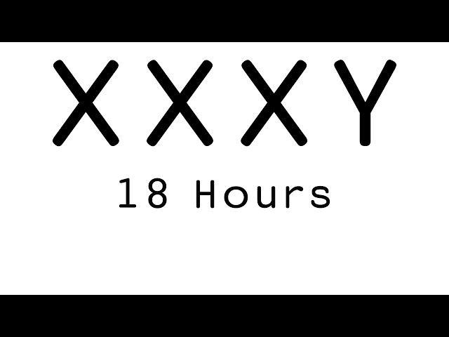 XXXY — 18 Hours [Official] - YouTube