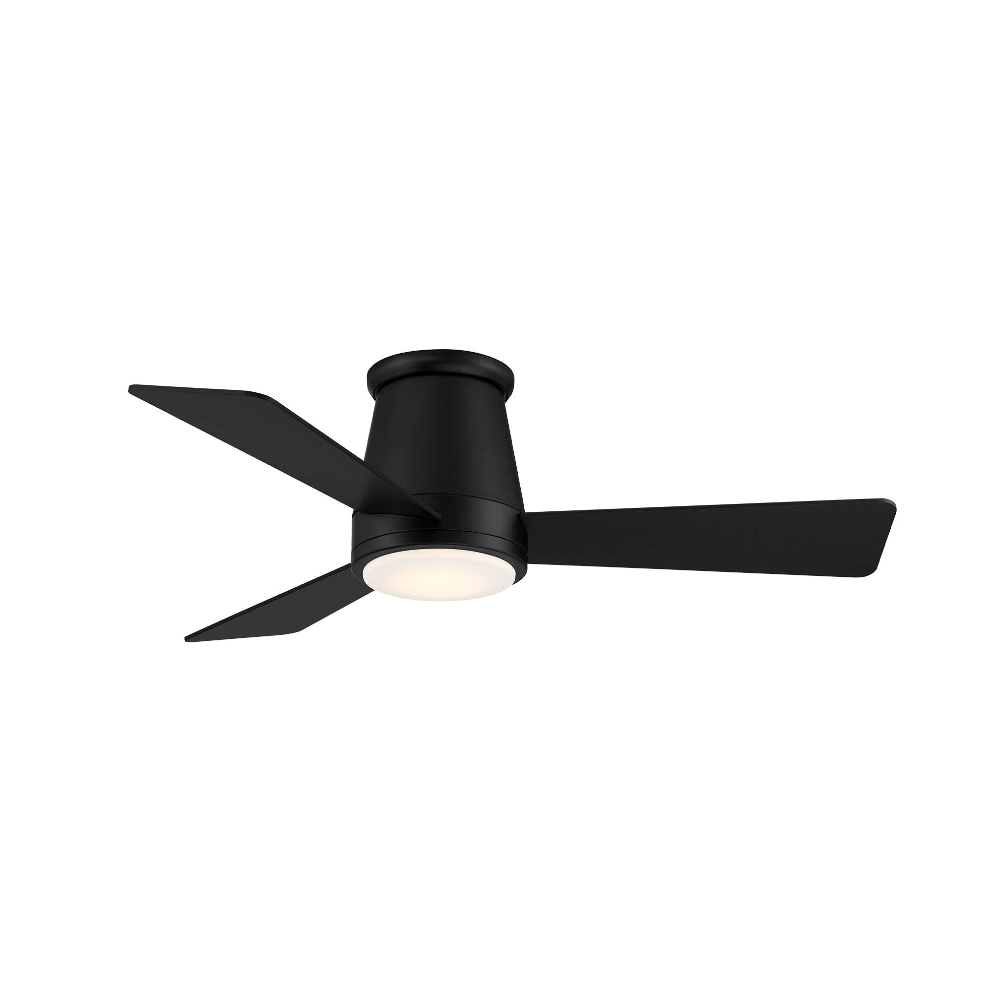 WAC Smart Fans Hug Indoor and Outdoor 3-Blade Flush Mount Ceiling ...