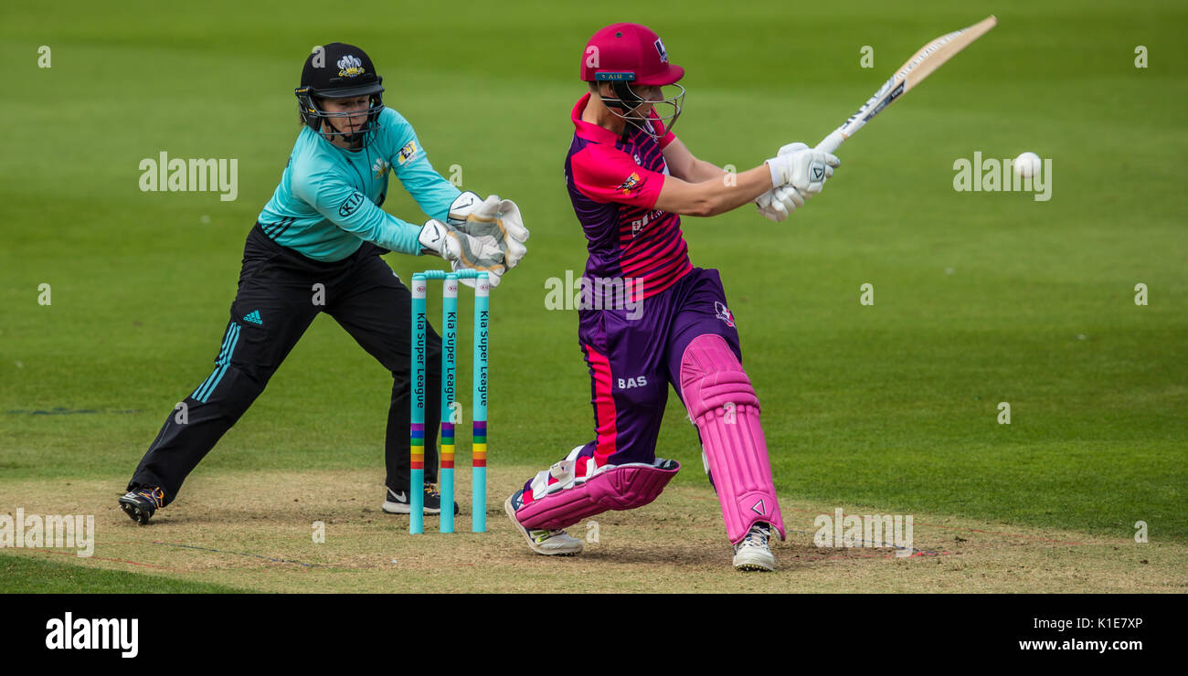 London, UK. 26 August 2017. xxxx batting for Loughborough ...