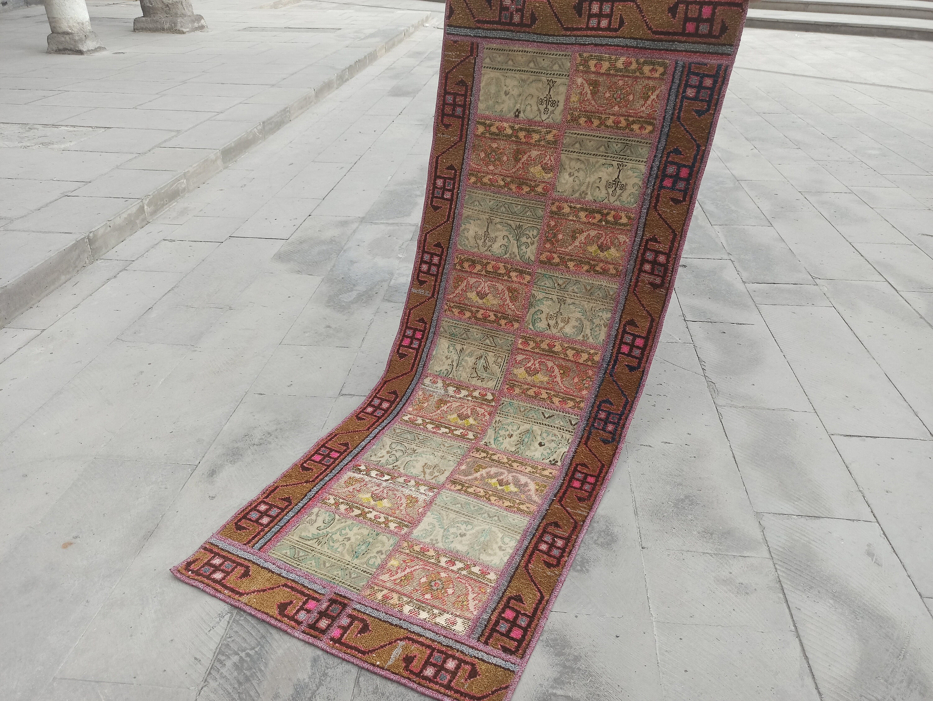 Patchwork Rug 3x7 Turkish Patchwork for Sale Patchwork - Etsy